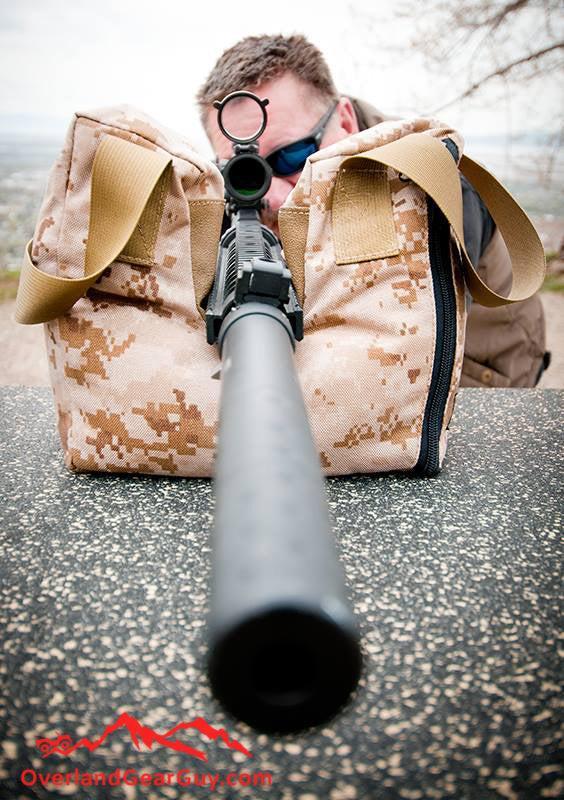 Shooter Sand Bag - Small-duckduckjeep-offroad-wrangler-gladiator-3d-jeep duck-custom duck-Jeep-The Quacktory-Fun Jeep Ducks-Ducks4Jeep