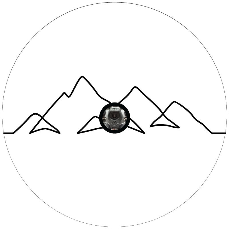 Simple Mountain Spare Tire Cover Design - Custom Tire Covers For Jeeps, Broncos, Campers, RV, Motorcoach-duckduckjeep-offroad-wrangler-gladiator-3d-jeep duck-custom duck-Jeep-The Quacktory-Fun Jeep Ducks-Ducks4Jeep