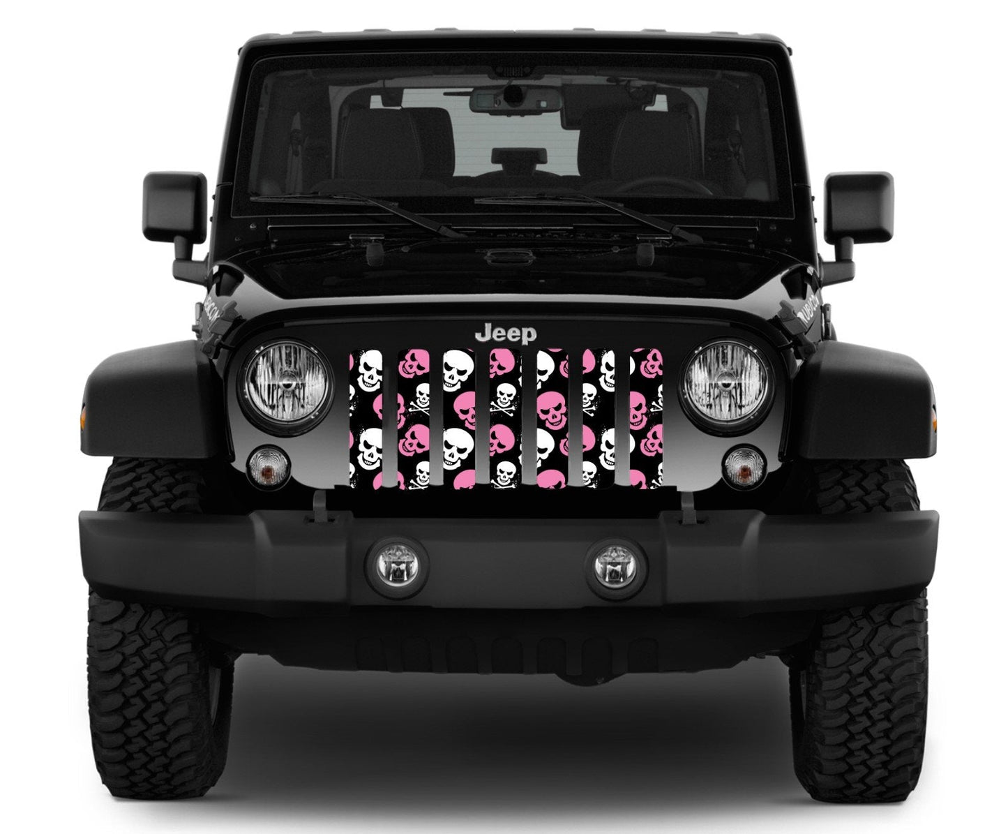 Platinum Skulls (Baby Pink) Grille Insert