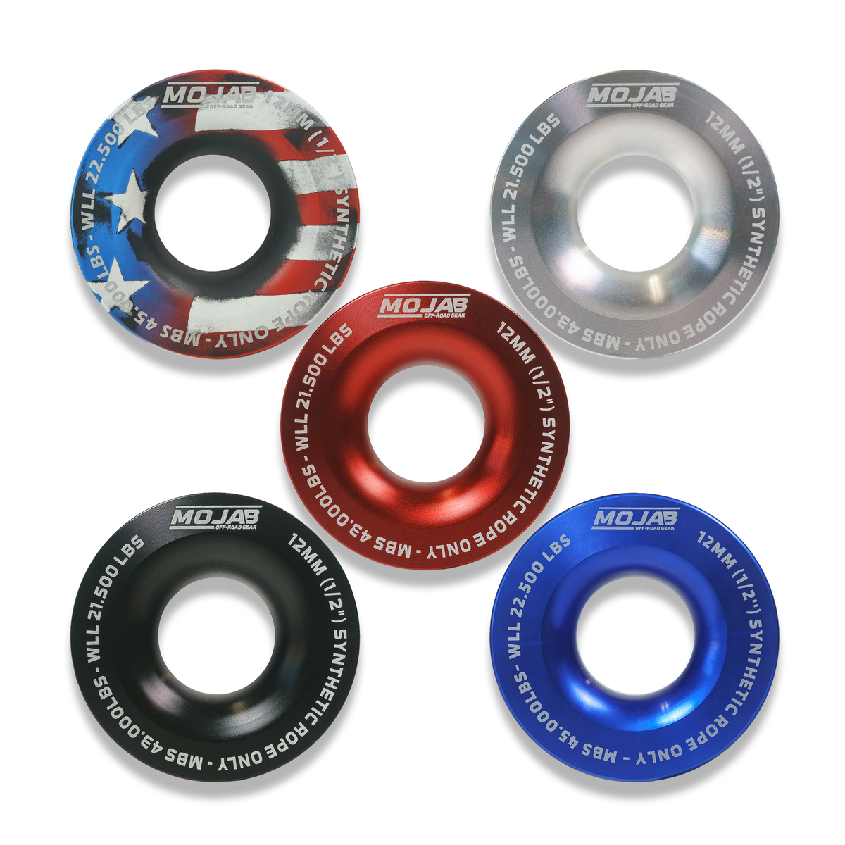 Snatch ring (diameter 3.8'') (LIFETIME WARRANTY*)-duckduckjeep-offroad-wrangler-gladiator-3d-jeep duck-custom duck-Jeep-The Quacktory-Fun Jeep Ducks-Ducks4Jeep