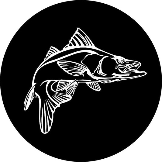 Snook Fish Spare Tire Cover-duckduckjeep-offroad-wrangler-gladiator-3d-jeep duck-custom duck-Jeep-The Quacktory-Fun Jeep Ducks-Ducks4Jeep