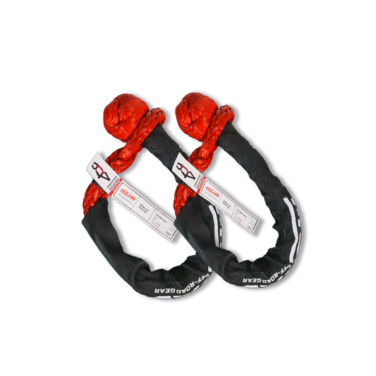 Soft Shackle 1/2'' x 24” with sleeve and bag (Set of 2 Shackles) (Lifetime Warranty)-duckduckjeep-offroad-wrangler-gladiator-3d-jeep duck-custom duck-Jeep-The Quacktory-Fun Jeep Ducks-Ducks4Jeep