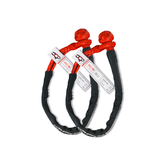 Soft Shackle 1/4'' x 24'' with sleeve and bag (Set of 2 Shackles) (Lifetime Warranty)-duckduckjeep-offroad-wrangler-gladiator-3d-jeep duck-custom duck-Jeep-The Quacktory-Fun Jeep Ducks-Ducks4Jeep