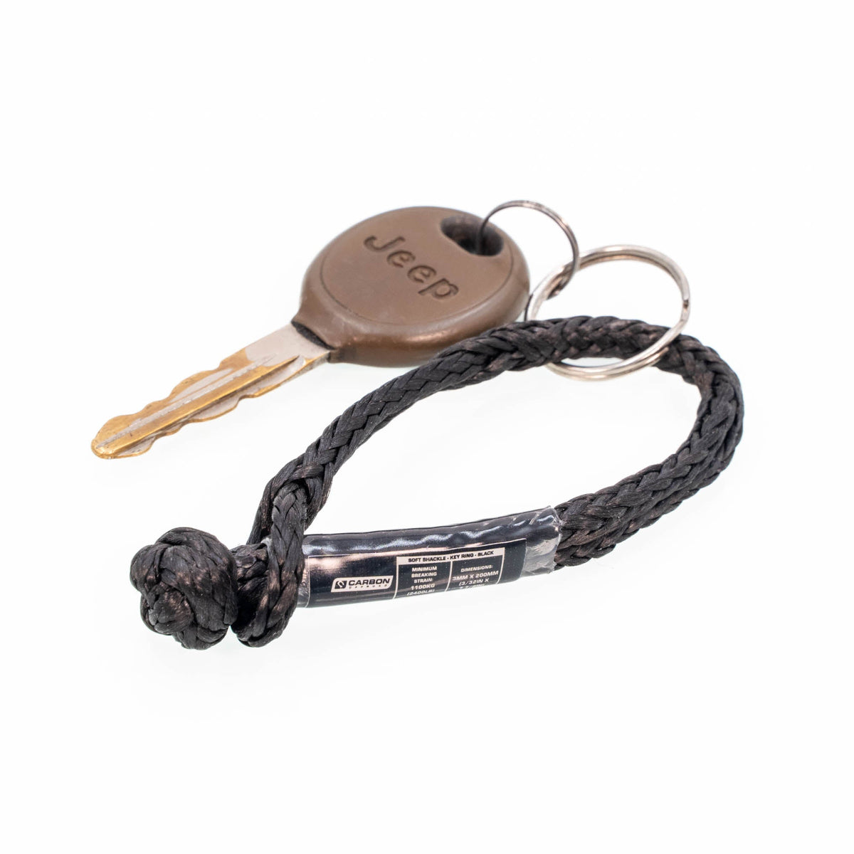 Soft Shackle Keyring 1.1 Ton-duckduckjeep-offroad-wrangler-gladiator-3d-jeep duck-custom duck-Jeep-The Quacktory-Fun Jeep Ducks-Ducks4Jeep