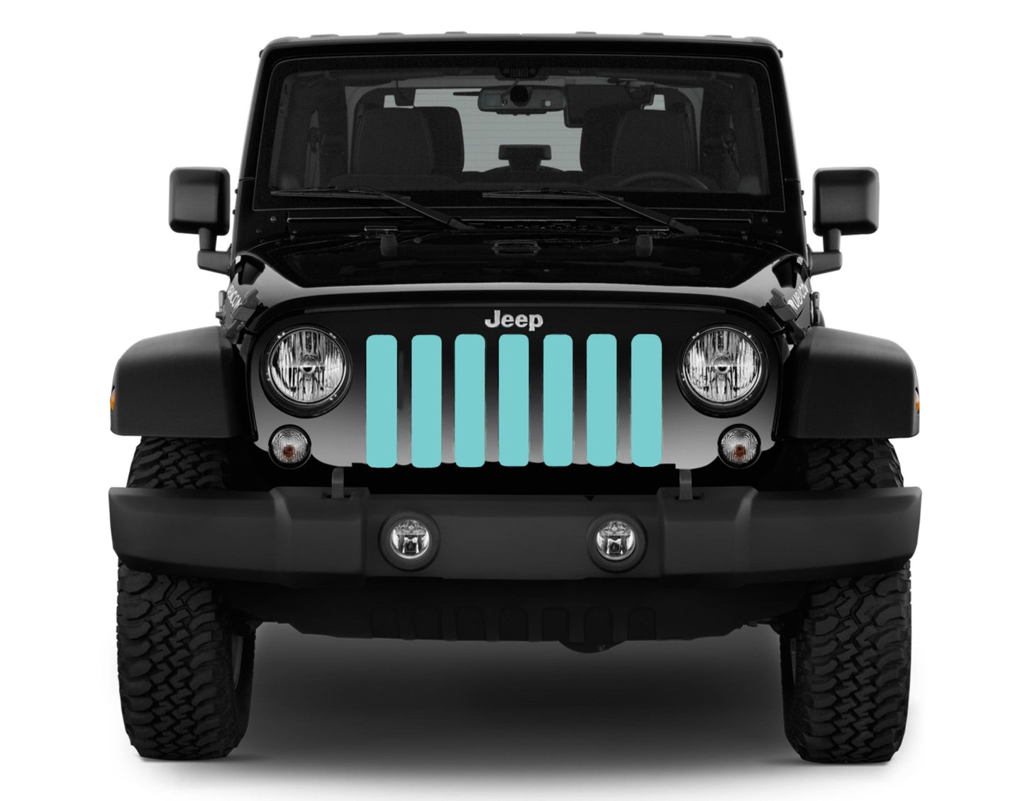 Solid Teal Grille Insert