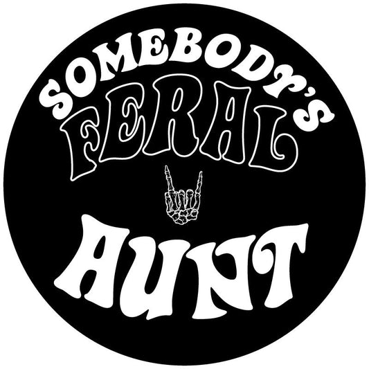 Somebody's Feral Aunt Spare Tire Cover for Bronco, Jeep, RV, Campers, Vans, & More-duckduckjeep-offroad-wrangler-gladiator-3d-jeep duck-custom duck-Jeep-The Quacktory-Fun Jeep Ducks-Ducks4Jeep
