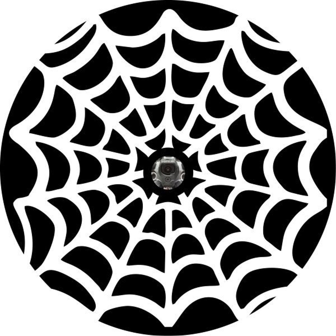 Spider Web Spare Tire Cover-duckduckjeep-offroad-wrangler-gladiator-3d-jeep duck-custom duck-Jeep-The Quacktory-Fun Jeep Ducks-Ducks4Jeep