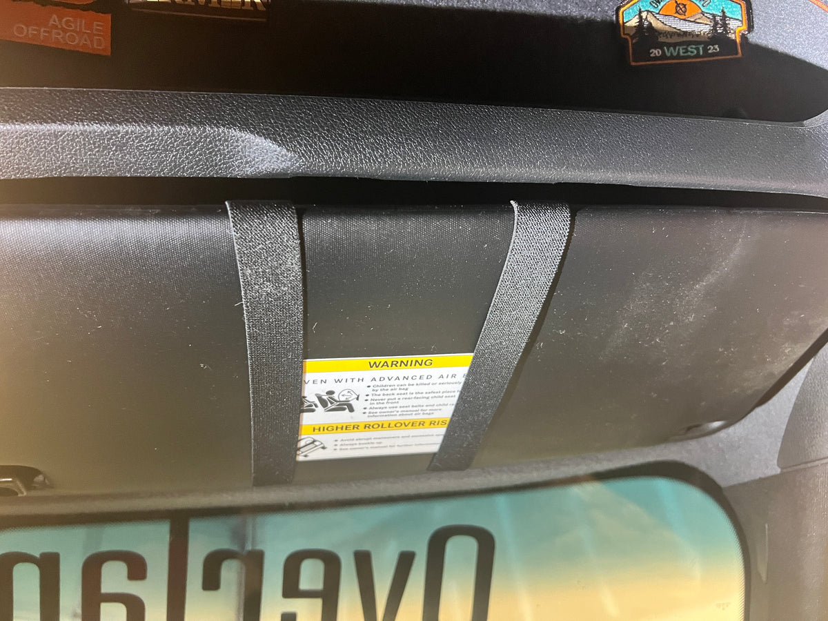 Sprinter Sun Visor Mirror Holder-duckduckjeep-offroad-wrangler-gladiator-3d-jeep duck-custom duck-Jeep-The Quacktory-Fun Jeep Ducks-Ducks4Jeep