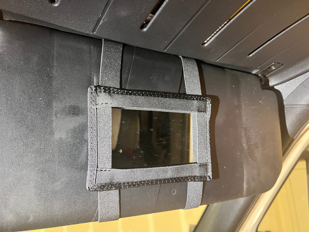 Sprinter Sun Visor Mirror Holder-duckduckjeep-offroad-wrangler-gladiator-3d-jeep duck-custom duck-Jeep-The Quacktory-Fun Jeep Ducks-Ducks4Jeep