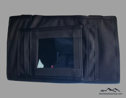 Sprinter Sun Visor Organizer with Mirror-duckduckjeep-offroad-wrangler-gladiator-3d-jeep duck-custom duck-Jeep-The Quacktory-Fun Jeep Ducks-Ducks4Jeep