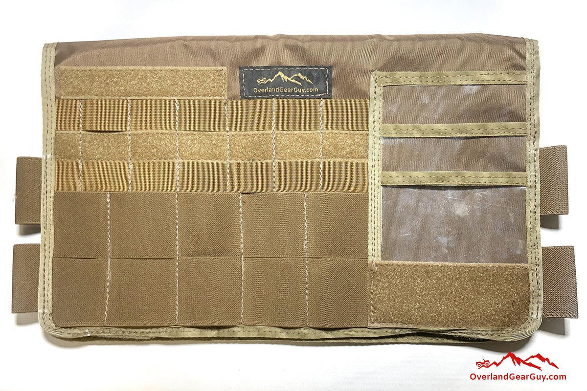Sprinter Sun Visor Organizer (without mirror)-duckduckjeep-offroad-wrangler-gladiator-3d-jeep duck-custom duck-Jeep-The Quacktory-Fun Jeep Ducks-Ducks4Jeep