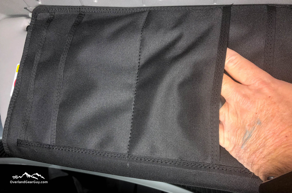Sprinter Sun Visor Organizer (without mirror)-duckduckjeep-offroad-wrangler-gladiator-3d-jeep duck-custom duck-Jeep-The Quacktory-Fun Jeep Ducks-Ducks4Jeep