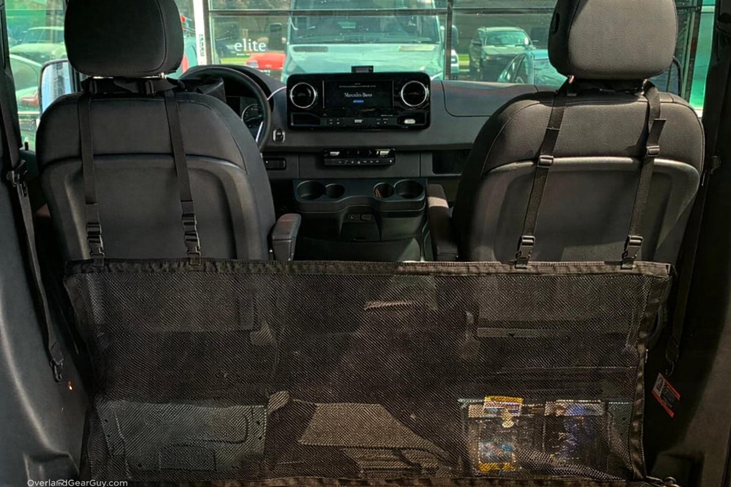 Sprinter Van Mesh Dog Barrier