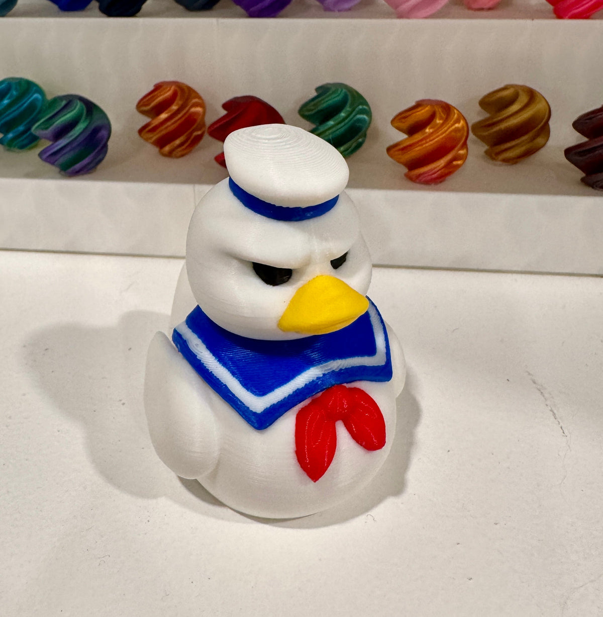 Stay Puft Marshmallow Duck-duckduckjeep-offroad-wrangler-gladiator-3d-jeep duck-custom duck-Jeep-The Quacktory-Fun Jeep Ducks-Ducks4Jeep
