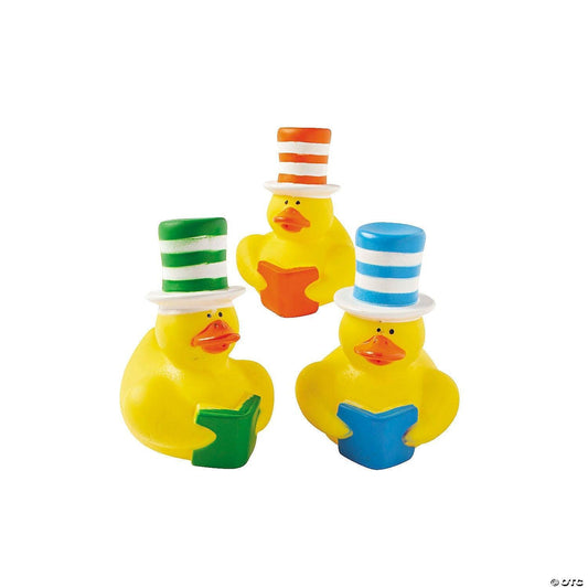 Stovepipe Hat Rubber Ducks - by the dozen-duckduckjeep-offroad-wrangler-gladiator-3d-jeep duck-custom duck-Jeep-The Quacktory-Fun Jeep Ducks-Ducks4Jeep