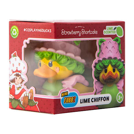 Strawberry Shortcake: Lime Chiffon TUBBZ (Mini Edition)-duckduckjeep-offroad-wrangler-gladiator-3d-jeep duck-custom duck-Jeep-The Quacktory-Fun Jeep Ducks-Ducks4Jeep