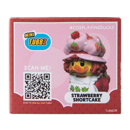 Strawberry Shortcake TUBBZ (Mini Edition)-duckduckjeep-offroad-wrangler-gladiator-3d-jeep duck-custom duck-Jeep-The Quacktory-Fun Jeep Ducks-Ducks4Jeep