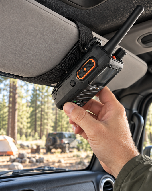 Sun Visor Radio Pouch OPEN STYLE-duckduckjeep-offroad-wrangler-gladiator-3d-jeep duck-custom duck-Jeep-The Quacktory-Fun Jeep Ducks-Ducks4Jeep