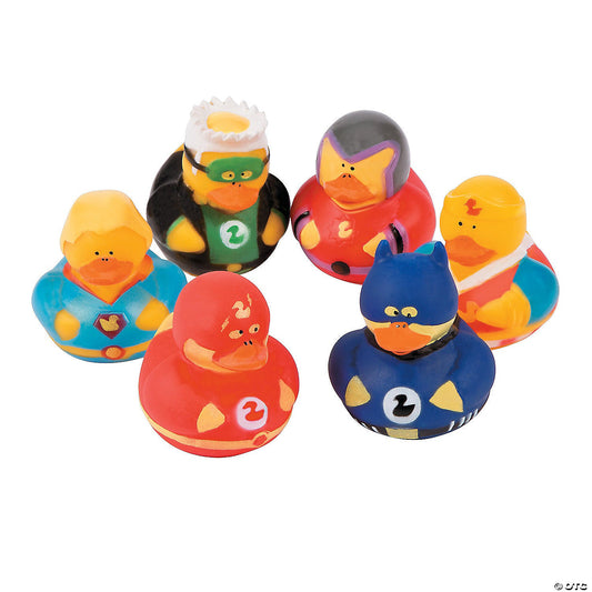 Superhero Rubber Ducks - by the dozen-duckduckjeep-offroad-wrangler-gladiator-3d-jeep duck-custom duck-Jeep-The Quacktory-Fun Jeep Ducks-Ducks4Jeep