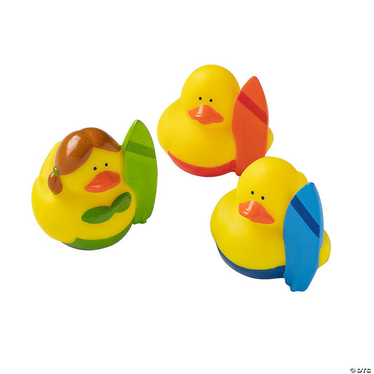 Surfing Rubber Ducks - by the dozen-duckduckjeep-offroad-wrangler-gladiator-3d-jeep duck-custom duck-Jeep-The Quacktory-Fun Jeep Ducks-Ducks4Jeep