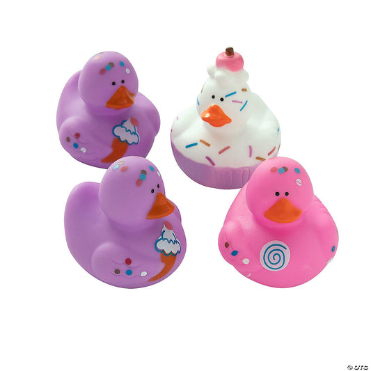 Sweet Treats Rubber Ducks - by the dozen-duckduckjeep-offroad-wrangler-gladiator-3d-jeep duck-custom duck-Jeep-The Quacktory-Fun Jeep Ducks-Ducks4Jeep