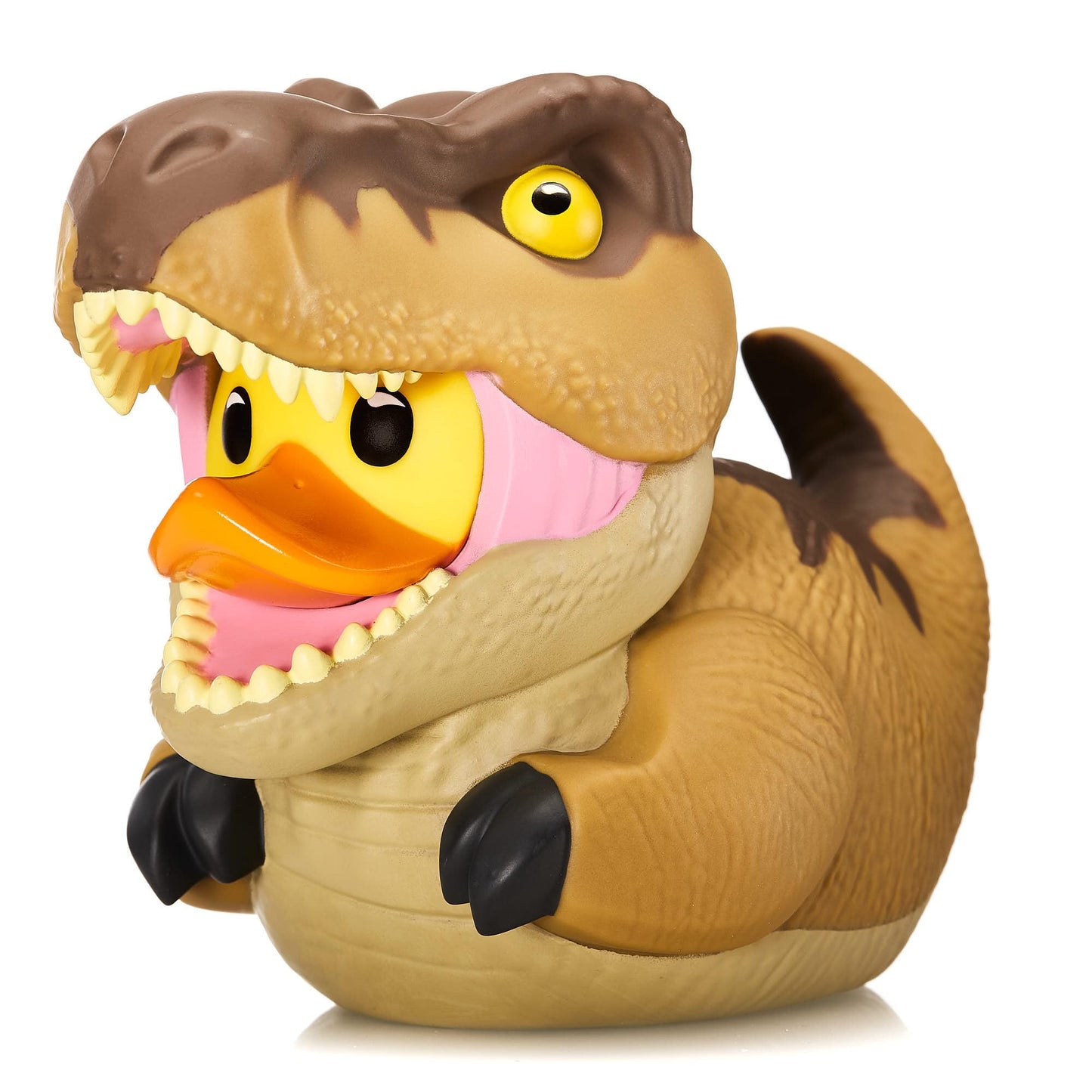 T-Rex TUBBZ Collectible Duck (Boxed Edition)-duckduckjeep-offroad-wrangler-gladiator-3d-jeep duck-custom duck-Jeep-The Quacktory-Fun Jeep Ducks-Ducks4Jeep