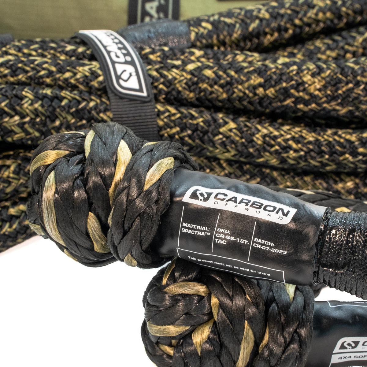 TAC 4x4 Vehicle Recovery Rope and Soft Shackle Combo-duckduckjeep-offroad-wrangler-gladiator-3d-jeep duck-custom duck-Jeep-The Quacktory-Fun Jeep Ducks-Ducks4Jeep