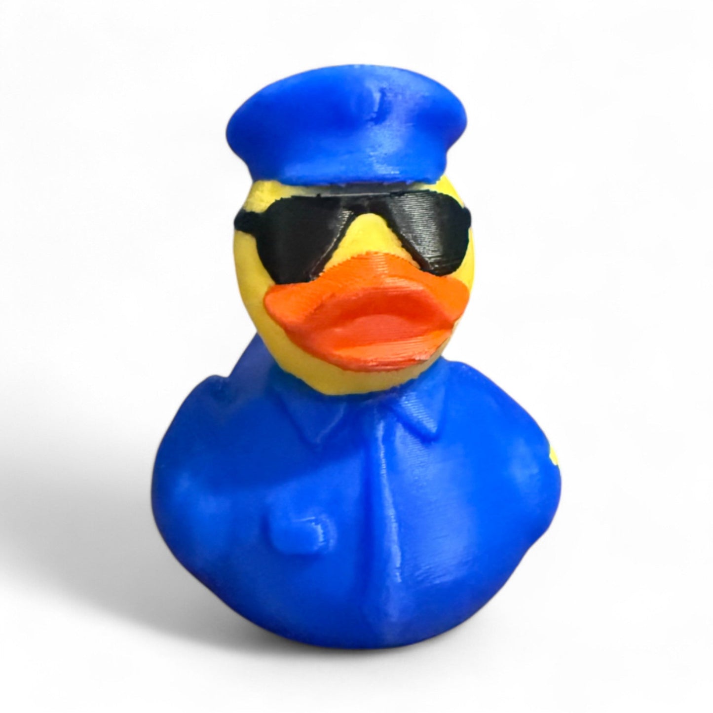 TSA Duck – 3D-Printed Duck Styled Like a Quirky Airport Security Officer for Vehicle Dashboard