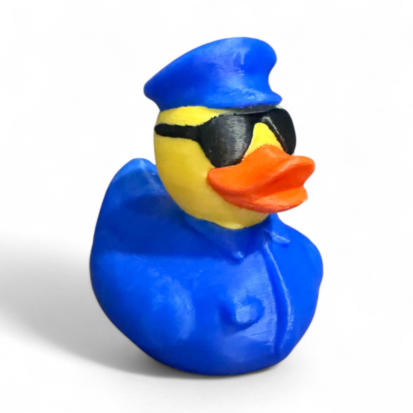 TSA Duck – 3D-Printed Duck Styled Like a Quirky Airport Security Officer for Vehicle Dashboard