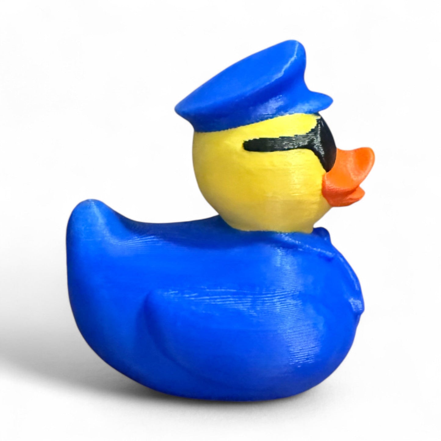 TSA Duck – 3D-Printed Duck Styled Like a Quirky Airport Security Officer for Vehicle Dashboard
