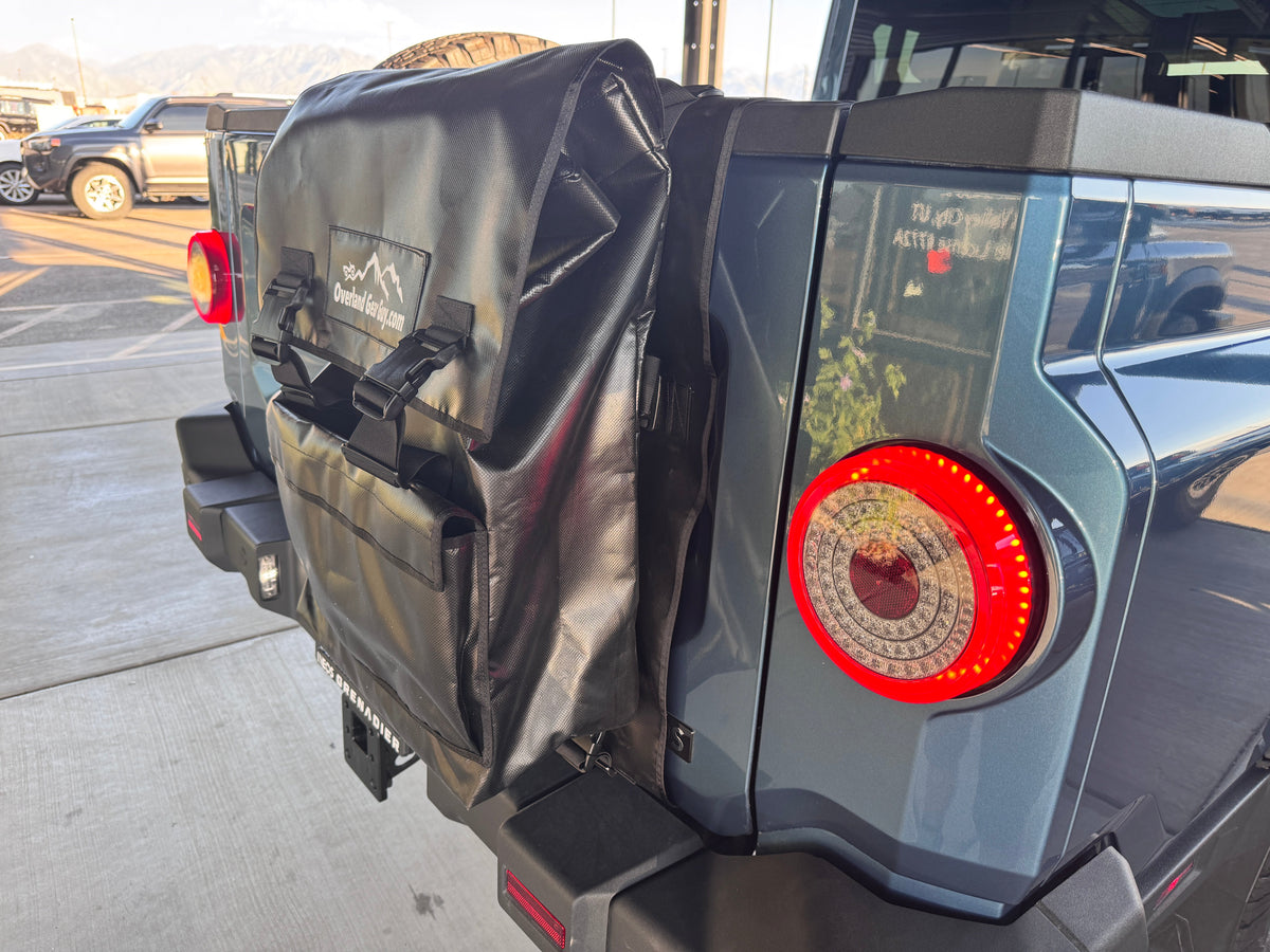 Tailgate Trash Bag Gladiator - Tacoma - Ram - Rivian -QuarterMaster-duckduckjeep-offroad-wrangler-gladiator-3d-jeep duck-custom duck-Jeep-The Quacktory-Fun Jeep Ducks-Ducks4Jeep