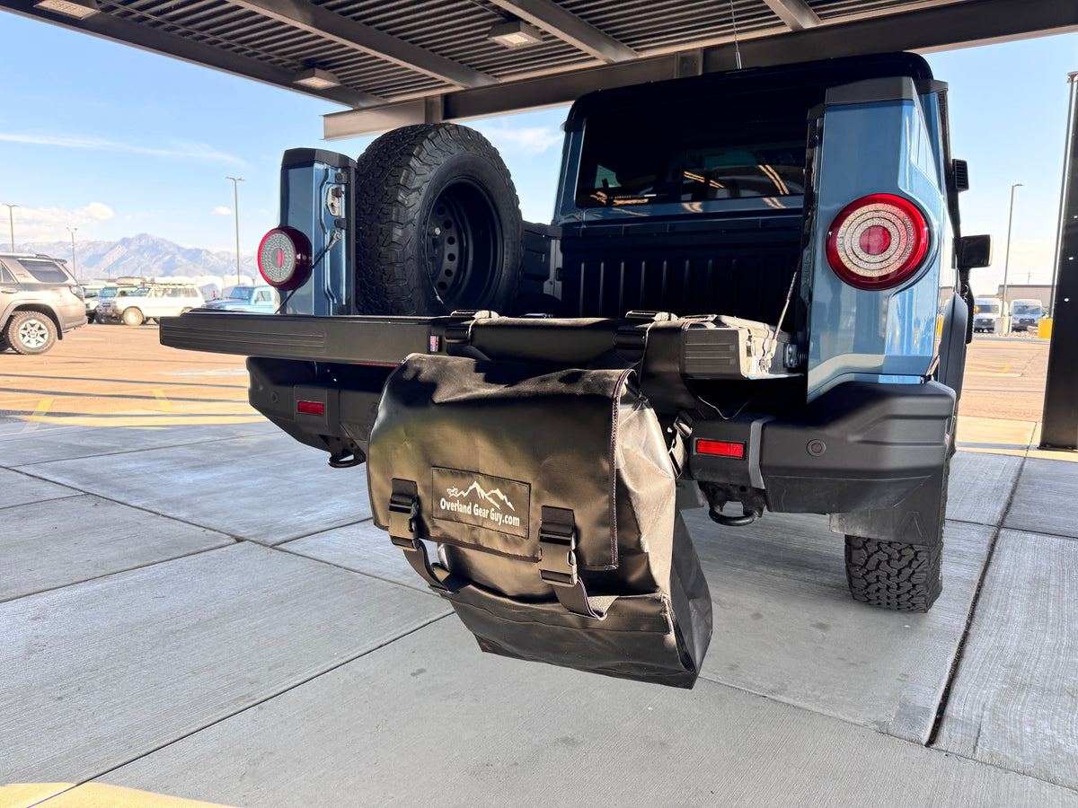 Tailgate Trash Bag Gladiator - Tacoma - Ram - Rivian -QuarterMaster-duckduckjeep-offroad-wrangler-gladiator-3d-jeep duck-custom duck-Jeep-The Quacktory-Fun Jeep Ducks-Ducks4Jeep