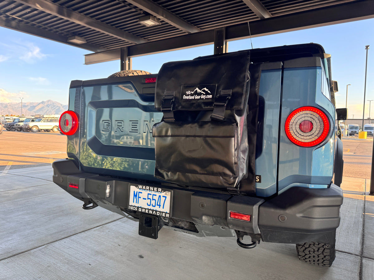 Tailgate Trash Bag Gladiator - Tacoma - Ram - Rivian -QuarterMaster-duckduckjeep-offroad-wrangler-gladiator-3d-jeep duck-custom duck-Jeep-The Quacktory-Fun Jeep Ducks-Ducks4Jeep
