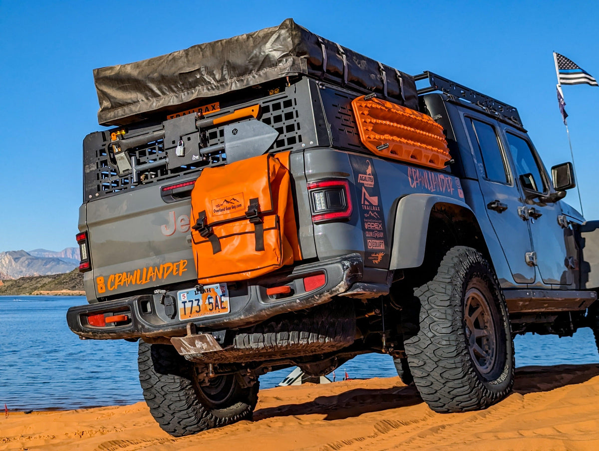 Tailgate Trash Bag Gladiator - Tacoma - Ram - Rivian -QuarterMaster-duckduckjeep-offroad-wrangler-gladiator-3d-jeep duck-custom duck-Jeep-The Quacktory-Fun Jeep Ducks-Ducks4Jeep