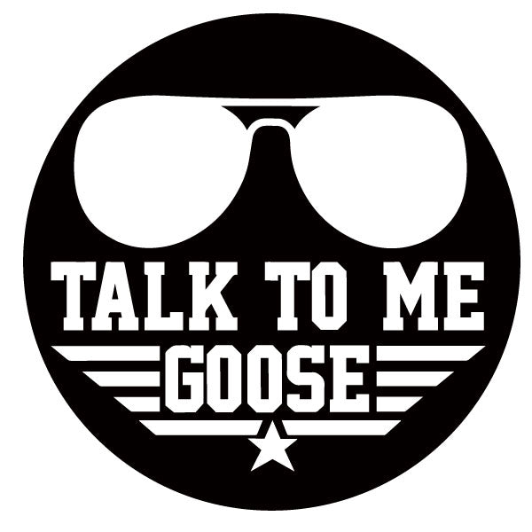 Talk to Me Goose + Aviators Spare Tire Cover-duckduckjeep-offroad-wrangler-gladiator-3d-jeep duck-custom duck-Jeep-The Quacktory-Fun Jeep Ducks-Ducks4Jeep