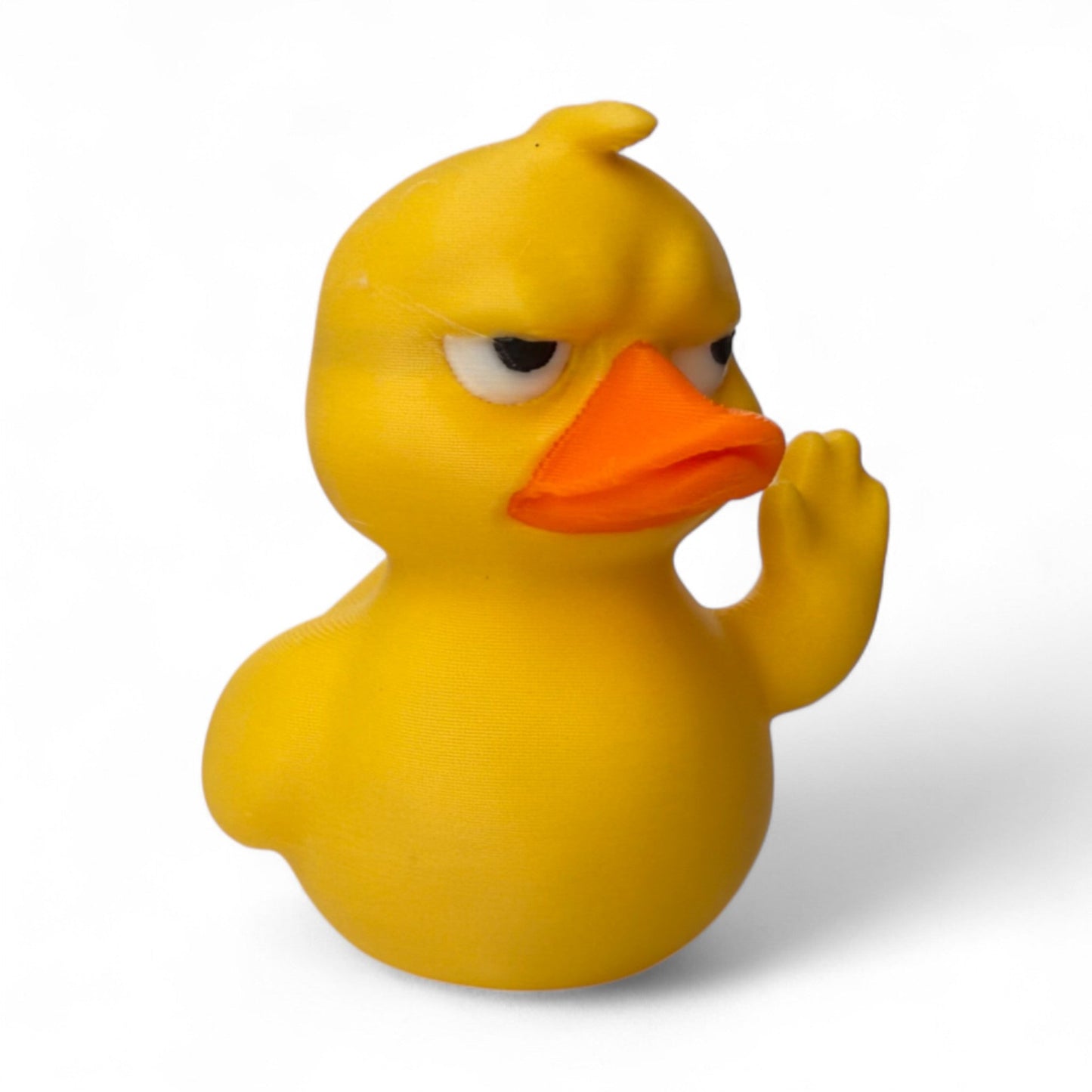 Talk to the Hand Duck – Funny Attitude Rubber Duck Collectible | Sassy Duck