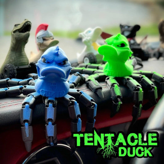 Tentacle Duck-duckduckjeep-offroad-wrangler-gladiator-3d-jeep duck-custom duck-Jeep-The Quacktory-Fun Jeep Ducks-Ducks4Jeep