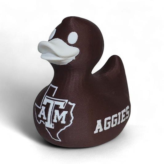 Texas A&M Aggies Duck-duckduckjeep-offroad-wrangler-gladiator-3d-jeep duck-custom duck-Jeep-The Quacktory-Fun Jeep Ducks-Ducks4Jeep