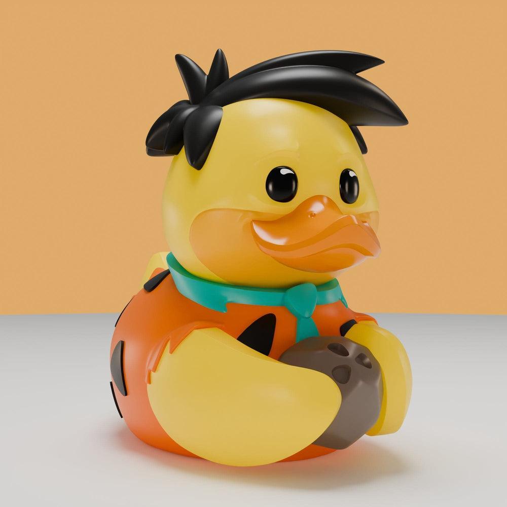 The Flintstones: Fred Flintstone TUBBZ duck (Boxed Edition)-duckduckjeep-offroad-wrangler-gladiator-3d-jeep duck-custom duck-Jeep-The Quacktory-Fun Jeep Ducks-Ducks4Jeep