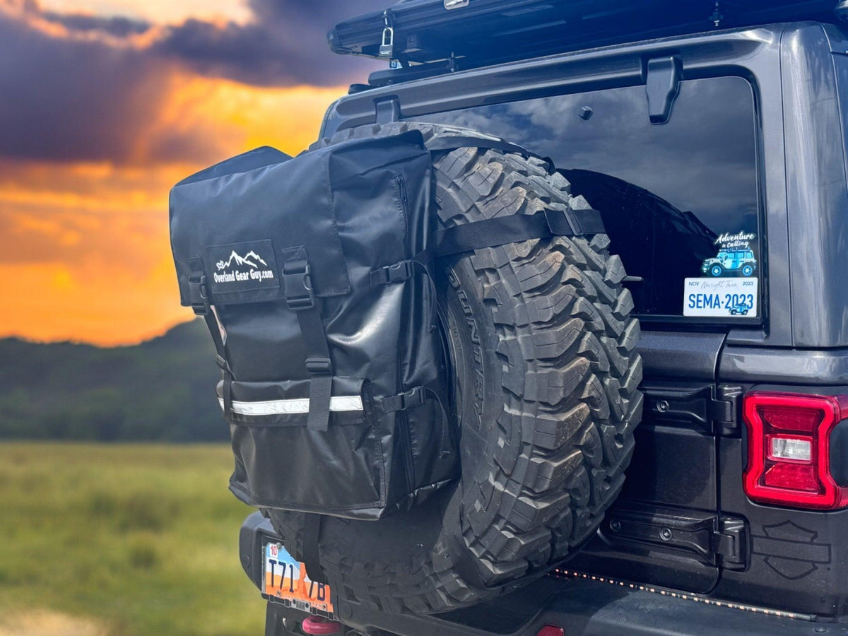 The Max Adventure Spare Tire Trash Bag-duckduckjeep-offroad-wrangler-gladiator-3d-jeep duck-custom duck-Jeep-The Quacktory-Fun Jeep Ducks-Ducks4Jeep