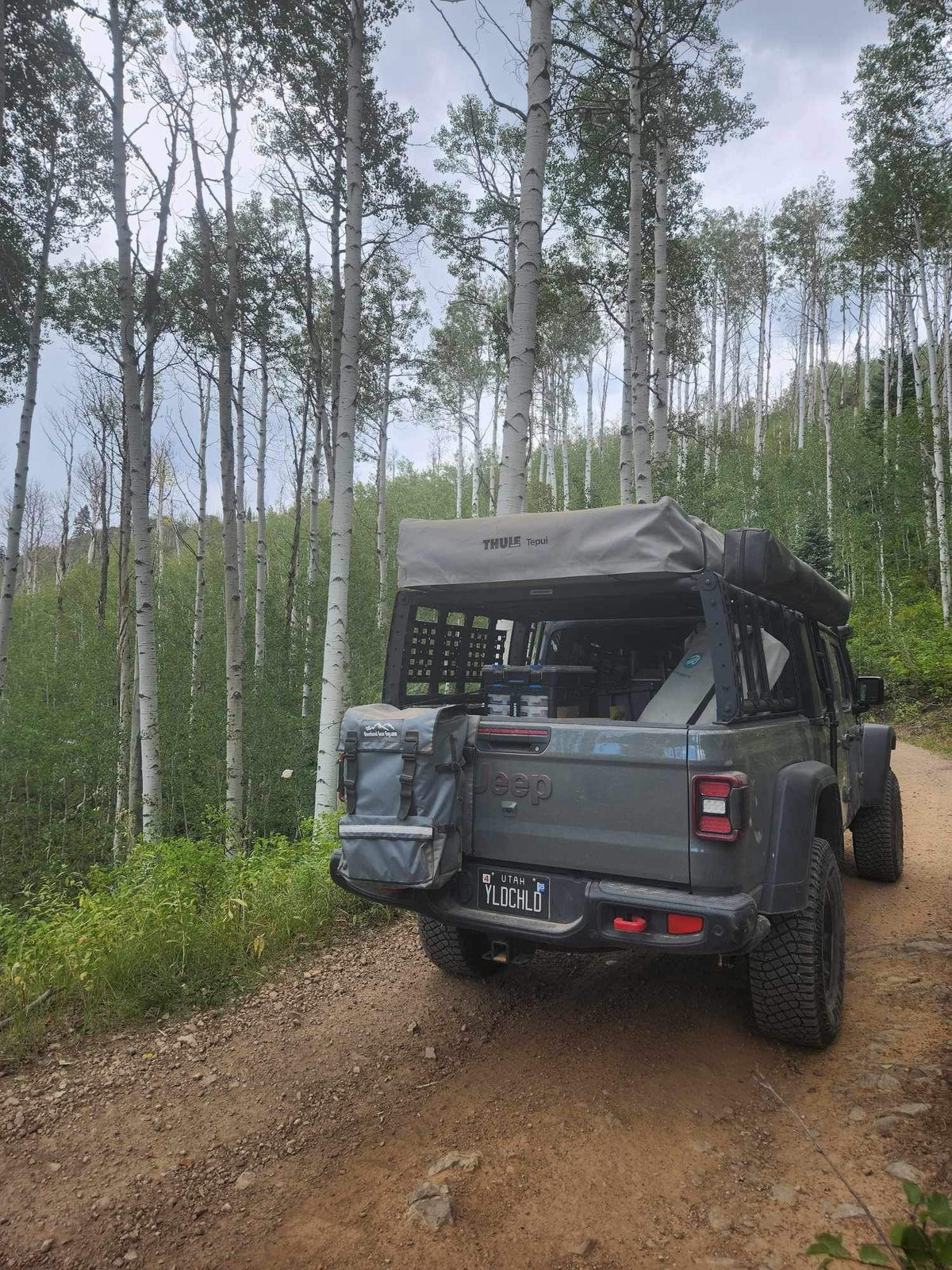 The Max Adventure Tailgate Trash Bag-duckduckjeep-offroad-wrangler-gladiator-3d-jeep duck-custom duck-Jeep-The Quacktory-Fun Jeep Ducks-Ducks4Jeep