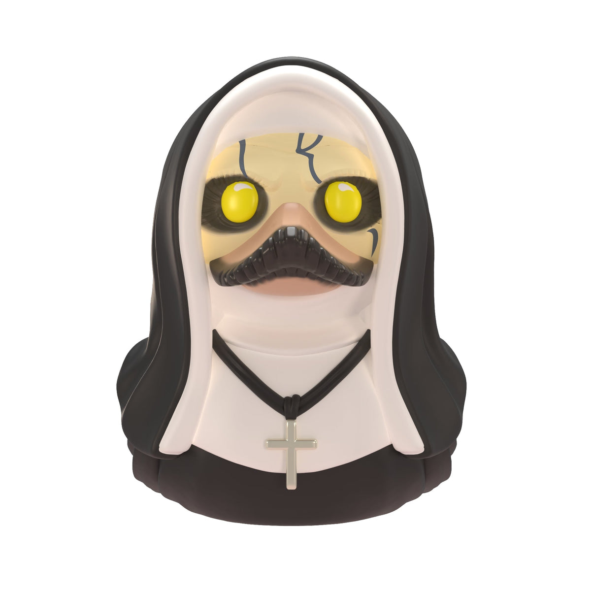 The Nun: The Nun TUBBZ (Mini Edition)-duckduckjeep-offroad-wrangler-gladiator-3d-jeep duck-custom duck-Jeep-The Quacktory-Fun Jeep Ducks-Ducks4Jeep