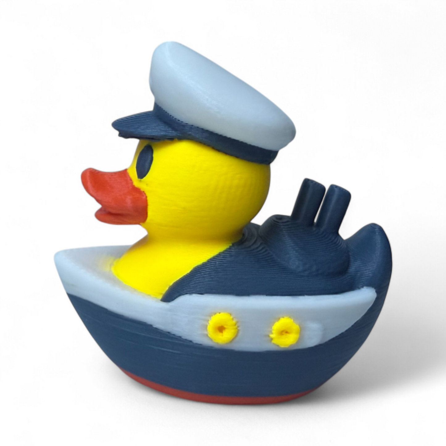 The Official Cruise Duck 3D Printed Adventure-Themed PLA Based Duck