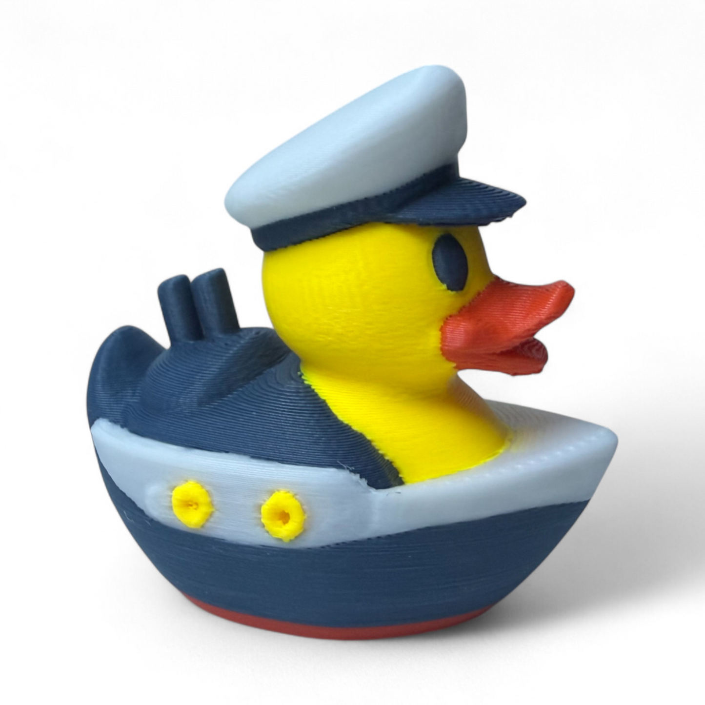The Official Cruise Duck 3D Printed Adventure-Themed PLA Based Duck
