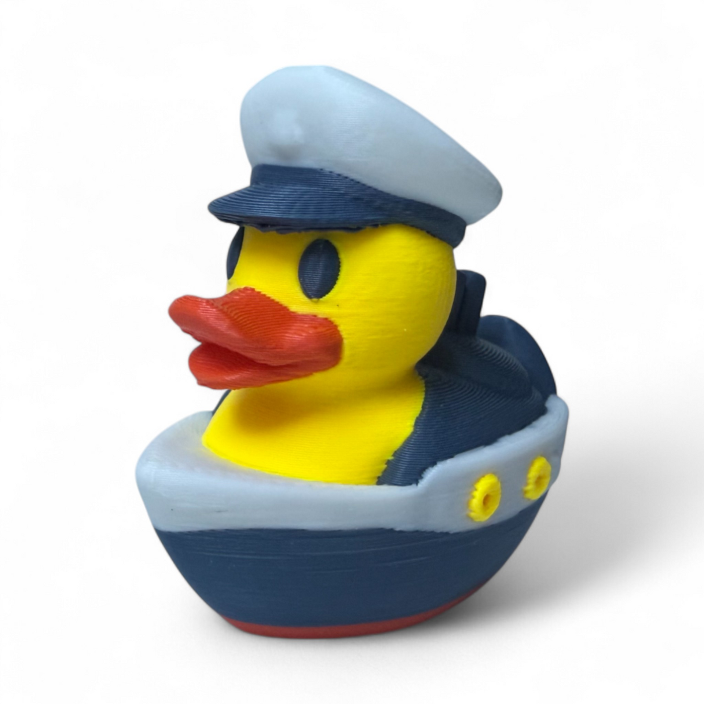 The Official Cruise Duck 3D Printed Adventure-Themed PLA Based Duck