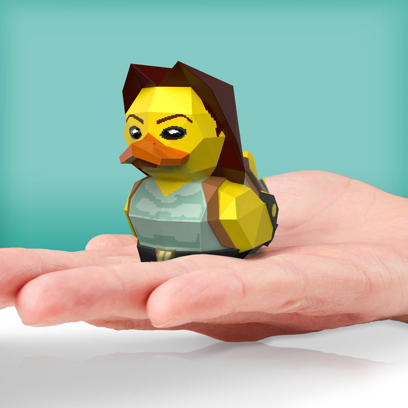 Tomb Raider: Lara Croft TUBBZ (Mini Edition)-duckduckjeep-offroad-wrangler-gladiator-3d-jeep duck-custom duck-Jeep-The Quacktory-Fun Jeep Ducks-Ducks4Jeep