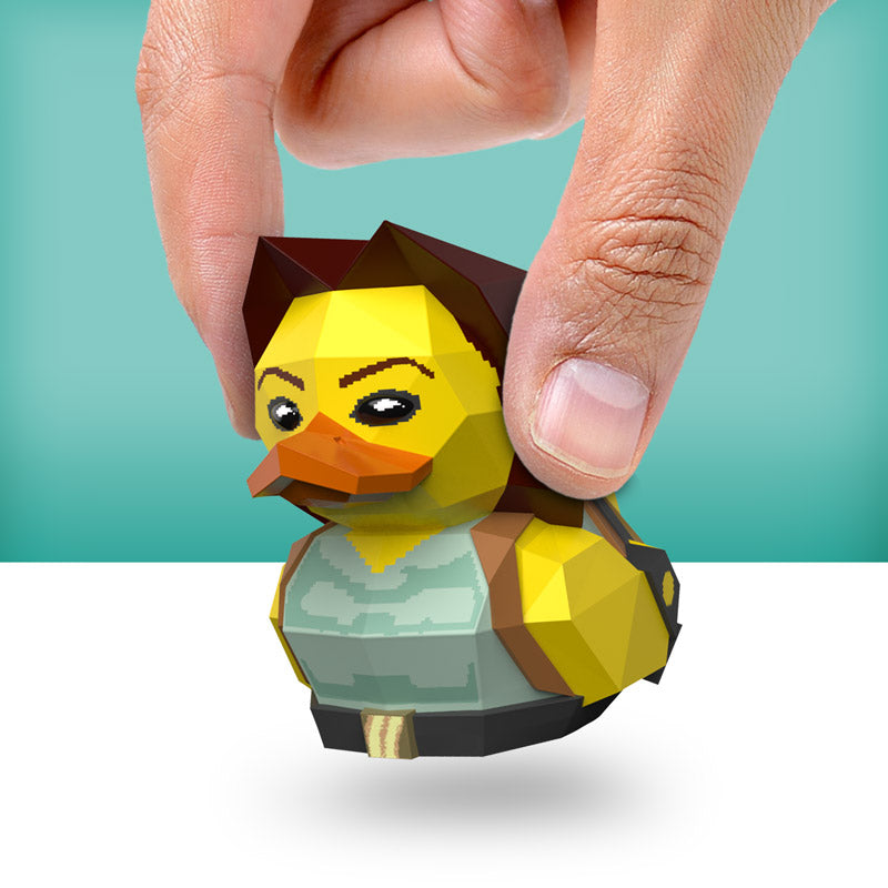 Tomb Raider: Lara Croft TUBBZ (Mini Edition)-duckduckjeep-offroad-wrangler-gladiator-3d-jeep duck-custom duck-Jeep-The Quacktory-Fun Jeep Ducks-Ducks4Jeep