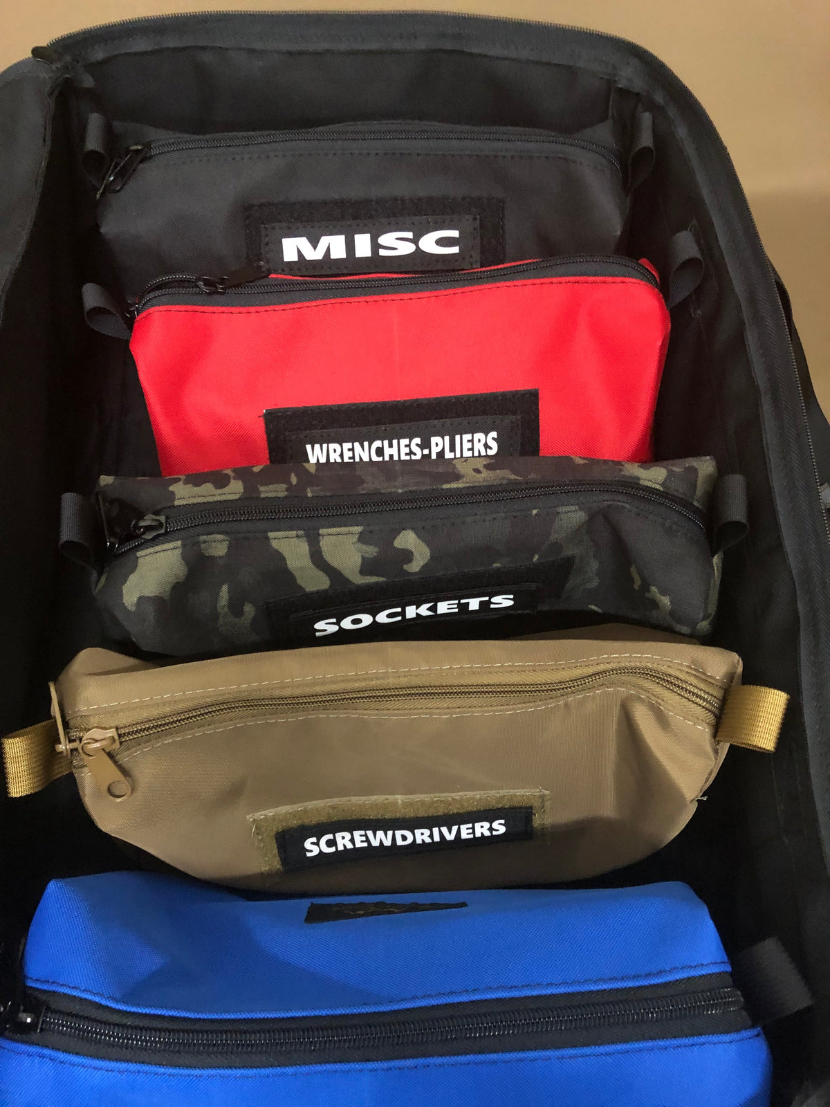 Tool Pouch - Tool Storage Bag-duckduckjeep-offroad-wrangler-gladiator-3d-jeep duck-custom duck-Jeep-The Quacktory-Fun Jeep Ducks-Ducks4Jeep