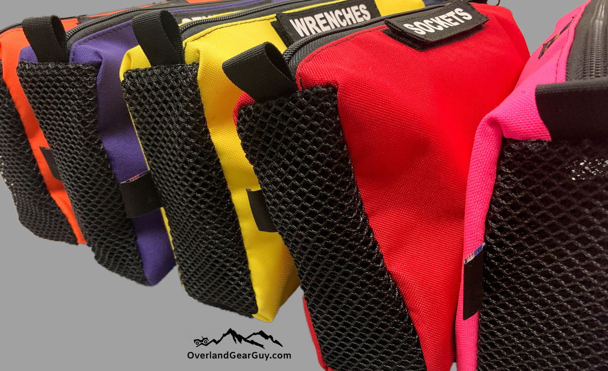 Tool Pouch with mesh ends-duckduckjeep-offroad-wrangler-gladiator-3d-jeep duck-custom duck-Jeep-The Quacktory-Fun Jeep Ducks-Ducks4Jeep