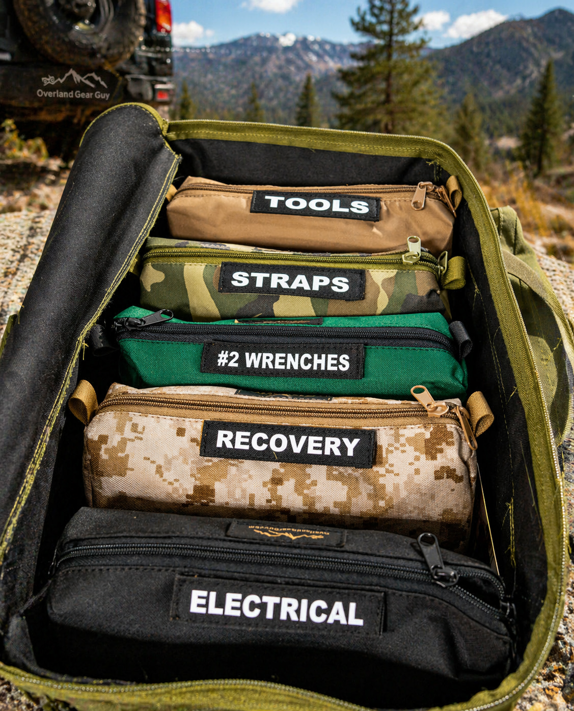 Overland Tool Bag - Complete Set